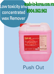 Low toixicity and concentrated wax Remover PUSH OUT